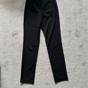 Thyme Black Maternity Dress Pant Slim leg Size XS